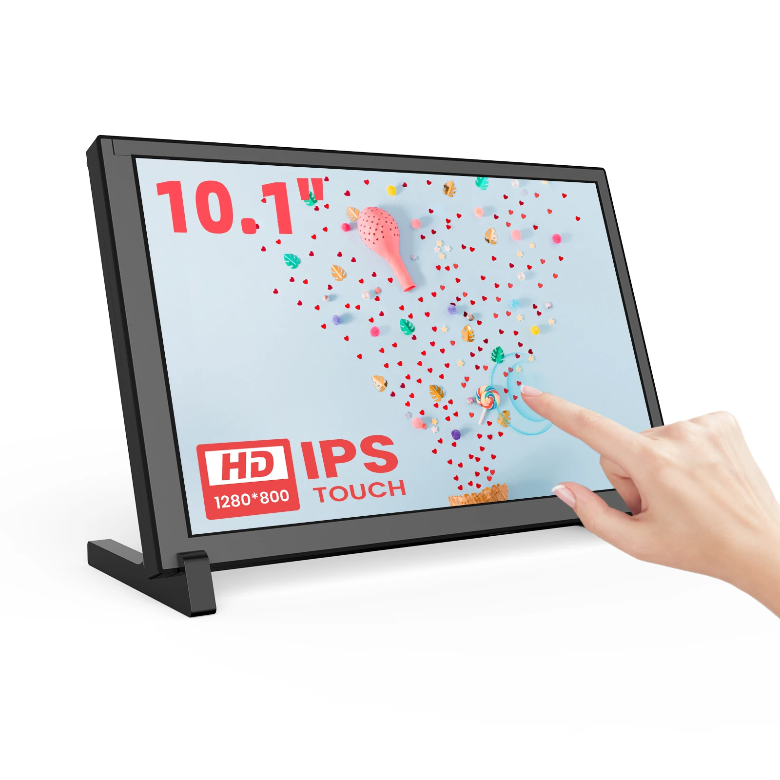 Raspberry Pi 10.1 Inch Capacitive Touch Screen Ips - HDR 1280x800 IPS 용량 성 터치