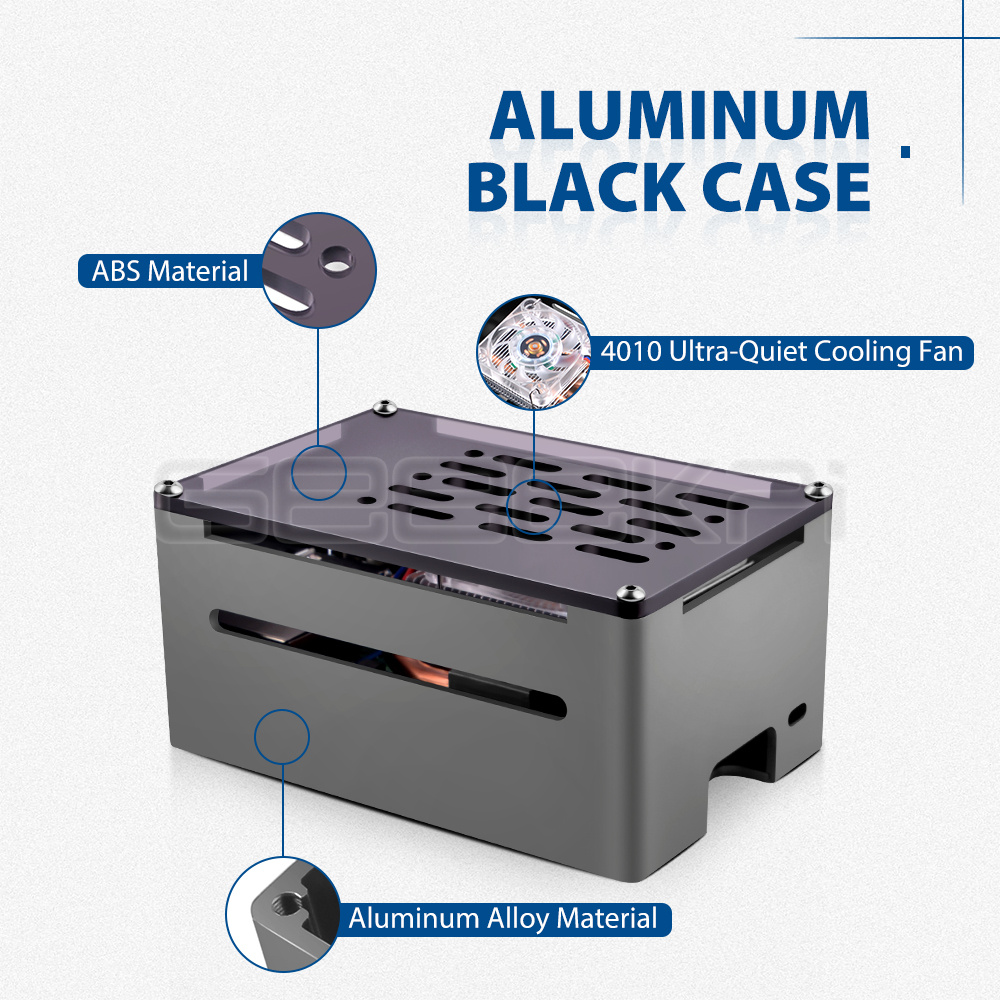 GeeekPi 알루미늄 브릭 케이스 블랙 쉘(라즈베리  - Argon One V3 M.2 Nvme Case 리뷰 및 가격